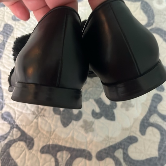 Uma loafers fur toe, size 7 - Picture 8 of 9